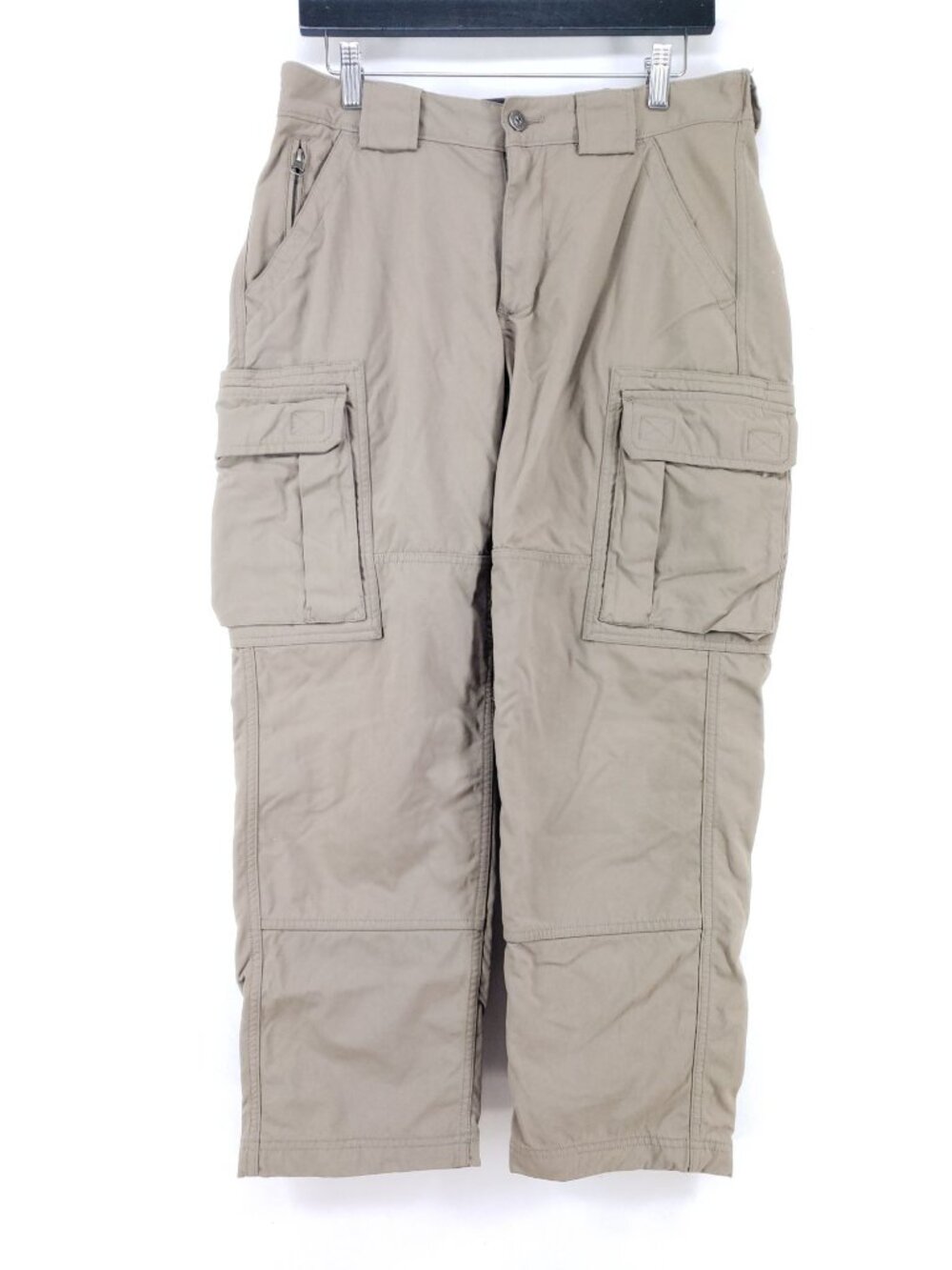 Duluth Trading Co Cargo Pants Men's Size 32/27 Medium Tan Gusseted